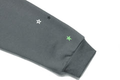 Sp5der Spider Web Star Print Pullover Hoodie