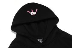 Sp5der 555 Pink Spider Web Pullover Hoodie
