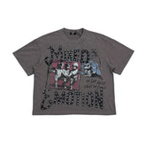 Mixed Emotion Grey “Friends” Tee