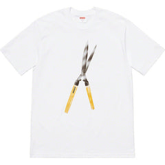 Supreme Garden Shears Tee – White / Yellow