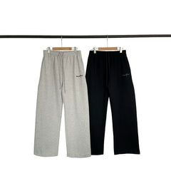 Broken Planet Minimal Script Wide Leg Sweatpants - 2 Colors Available