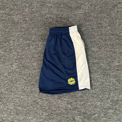 Broken Planet Side Stripe Mesh Basketball Shorts - Navy