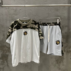 Broken Planet Camo Color Block Matct