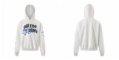 Broken Planet All The Stars Heather Grey Oversized Hoodie