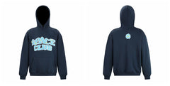 Broken Planet Space Club Navy Oversized Graphic Hoodie