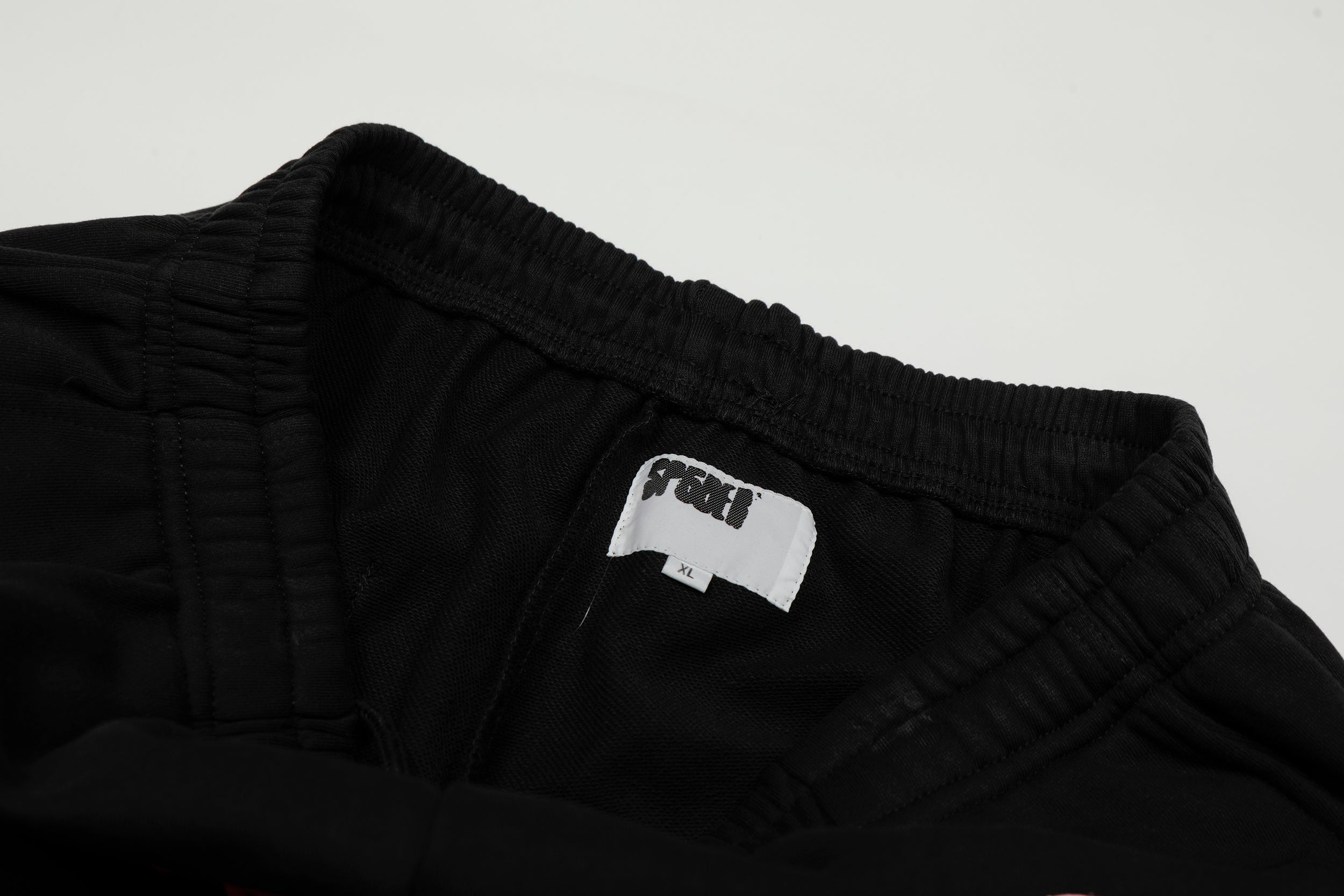 Sp5der Black 555‑999 Spider Web Hoodie Sweatpants Set