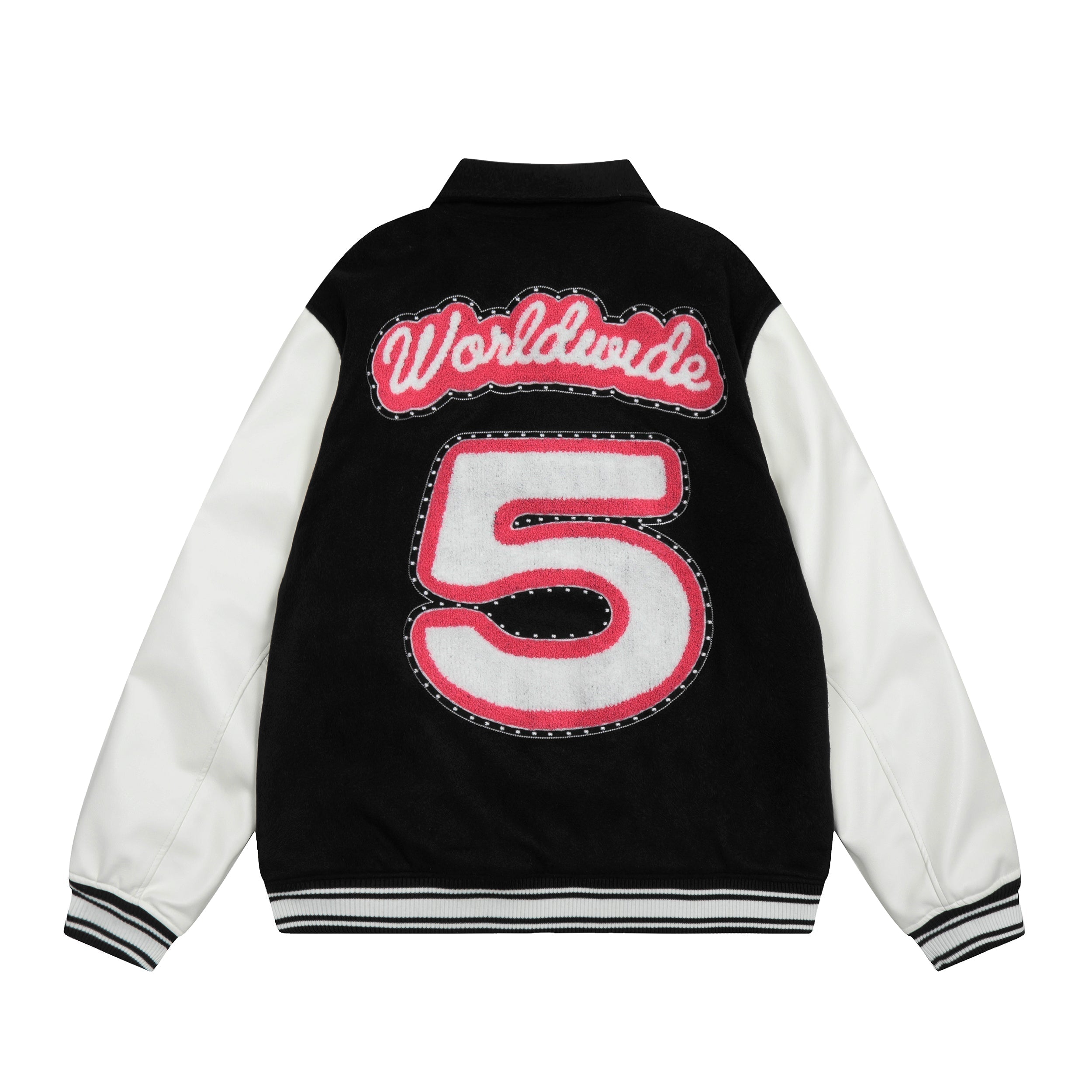 Sp5der Worldwide 5 Varsity Jacket