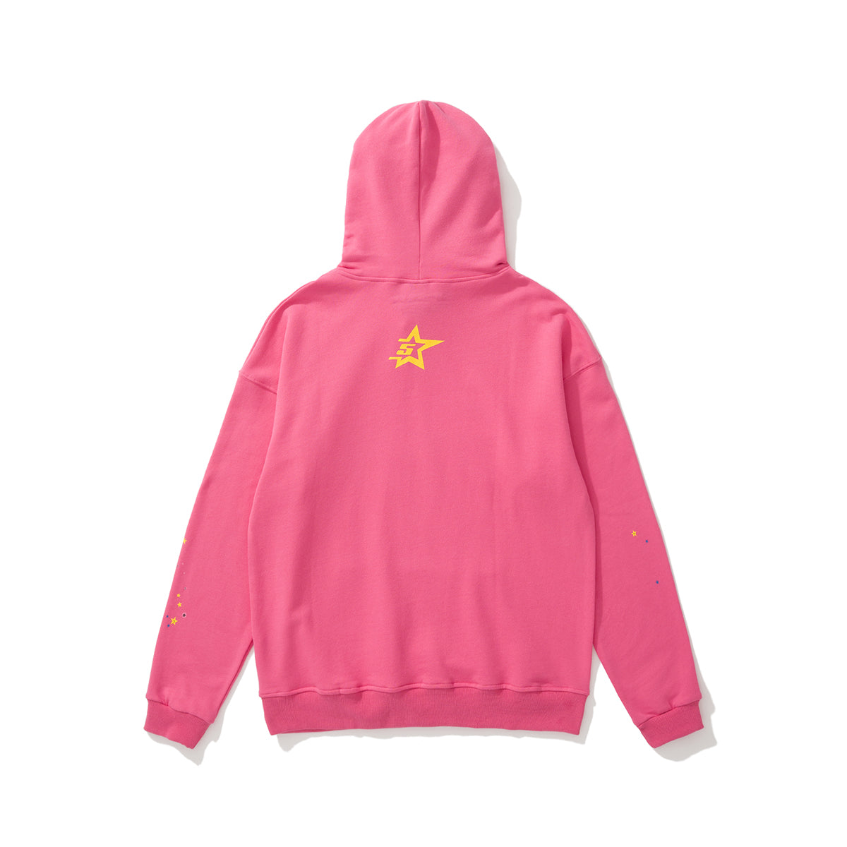Sp5der Pink Spider Web Pullover Hoodie