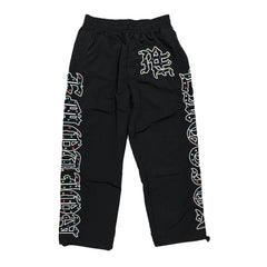 Mixed Emotion “ME” rhinestone Nylon Pants