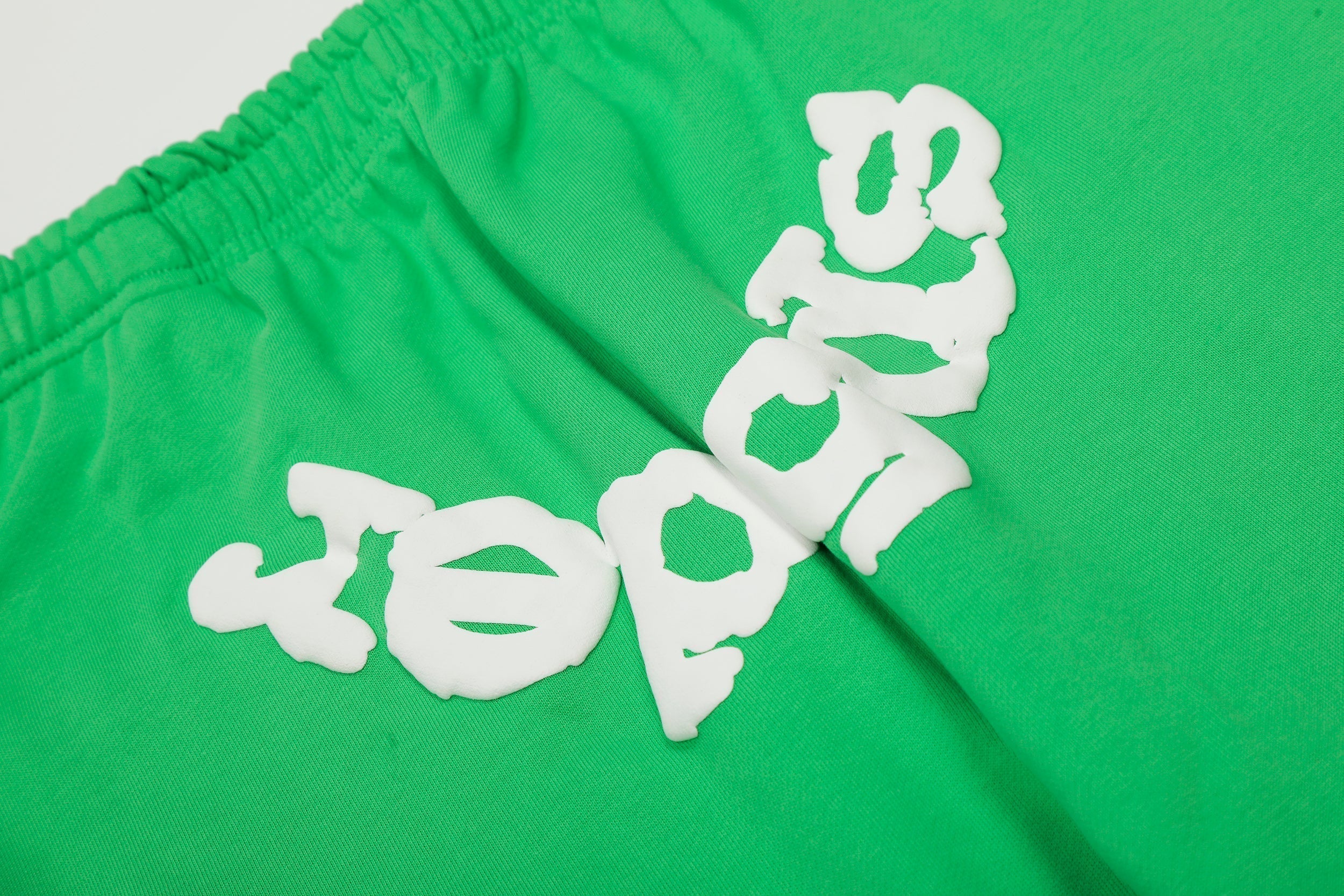 Sp5der Green Spider Web Hoodie Sweatpants Set