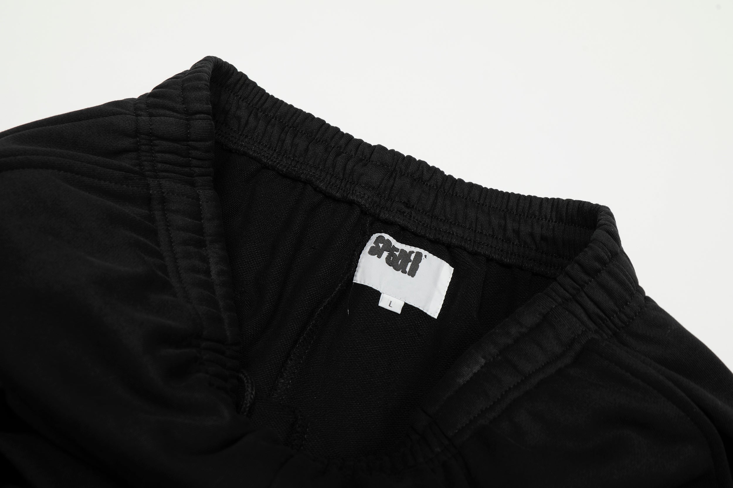 Sp5der Black Star Print Hoodie