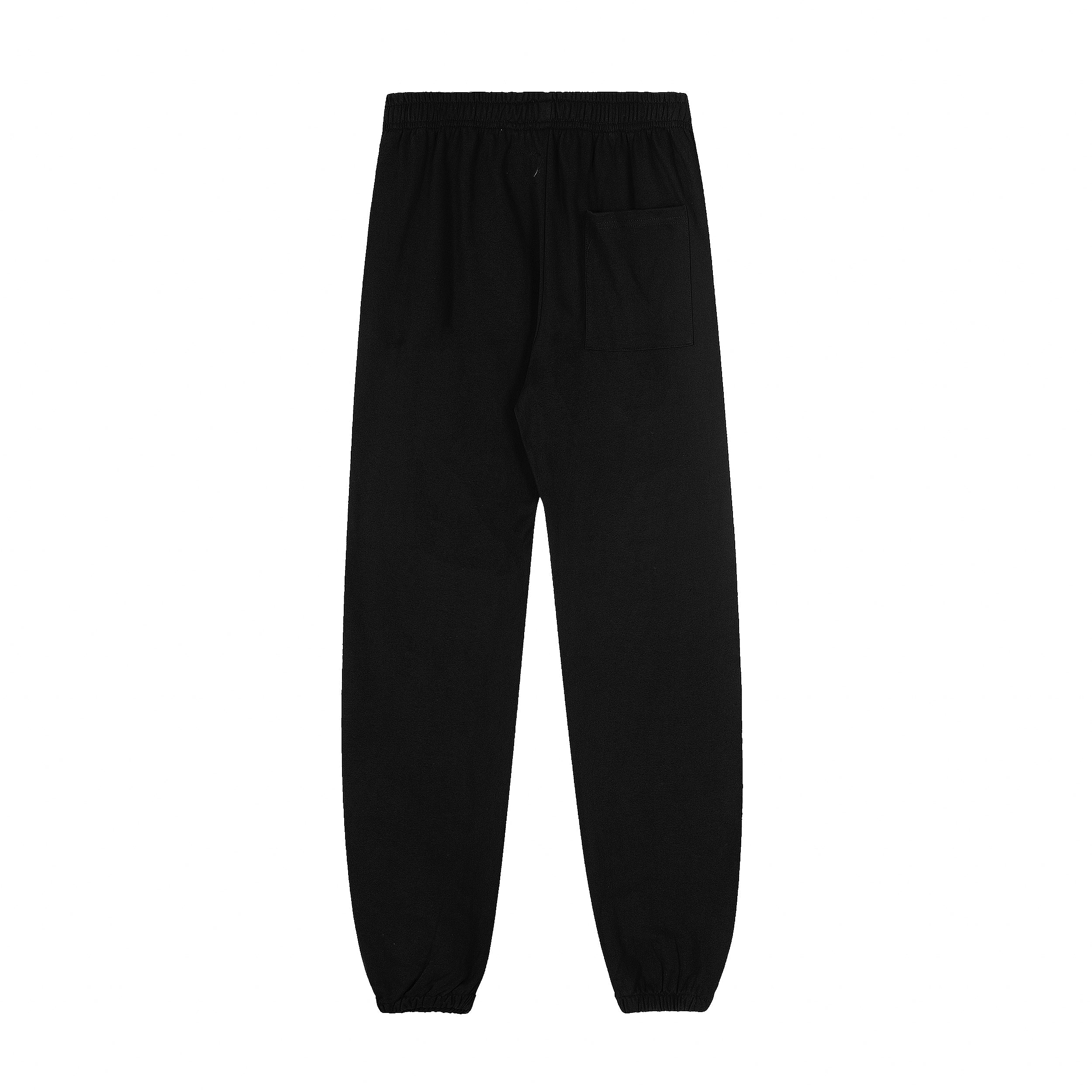 Sp5der Black 555‑999 Spider Web Hoodie Sweatpants Set