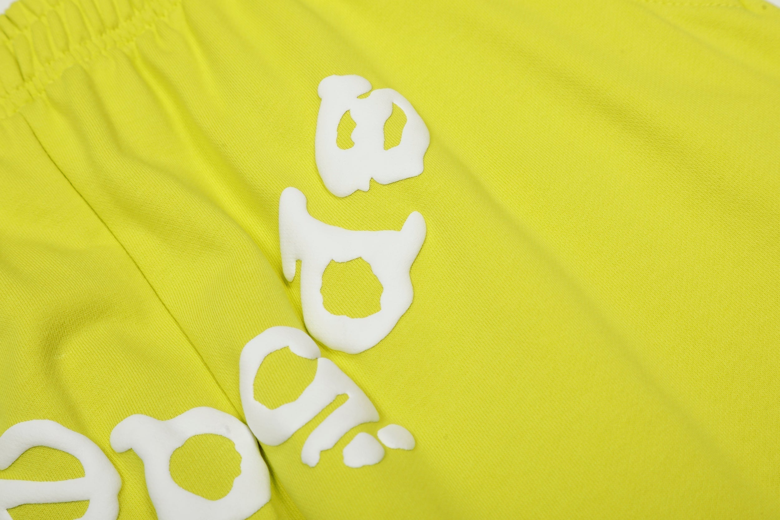 Sp5der Lime Gradient Spider Web Hoodie Sweatpants Set