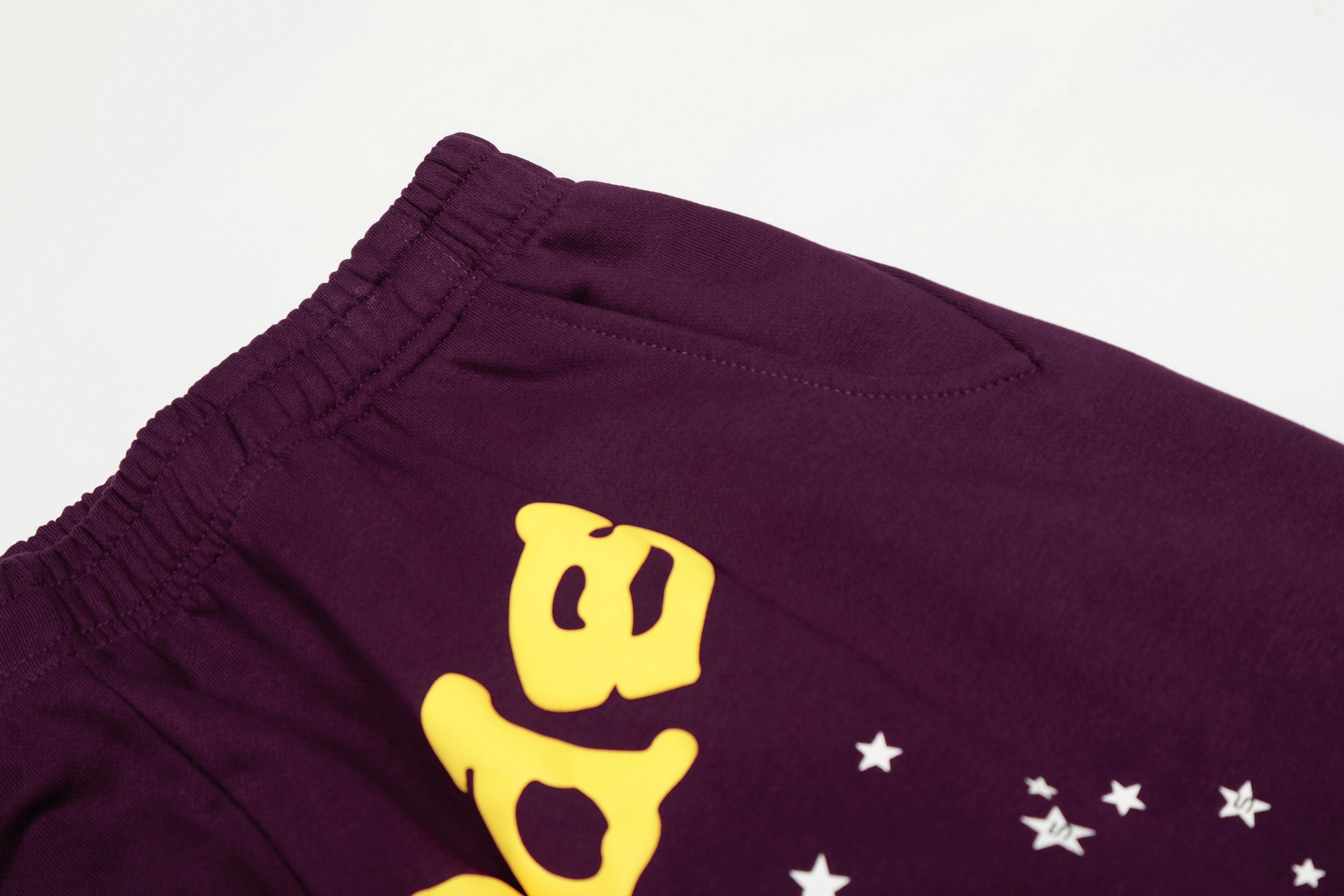 Sp5der Purple Spider Web Hoodie Sweatpants Set