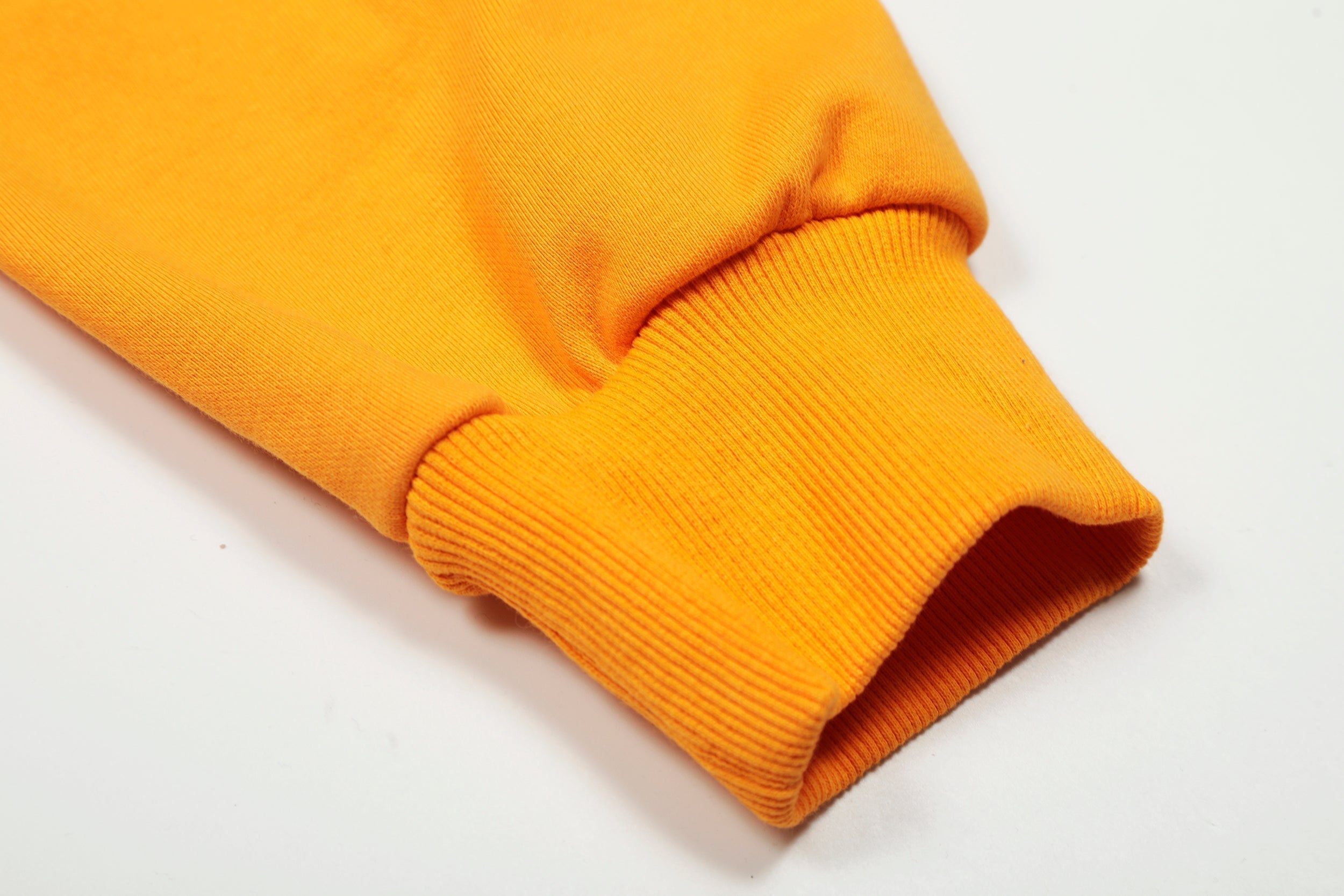 Sp5der Orange Star Graphic Pullover Hoodie