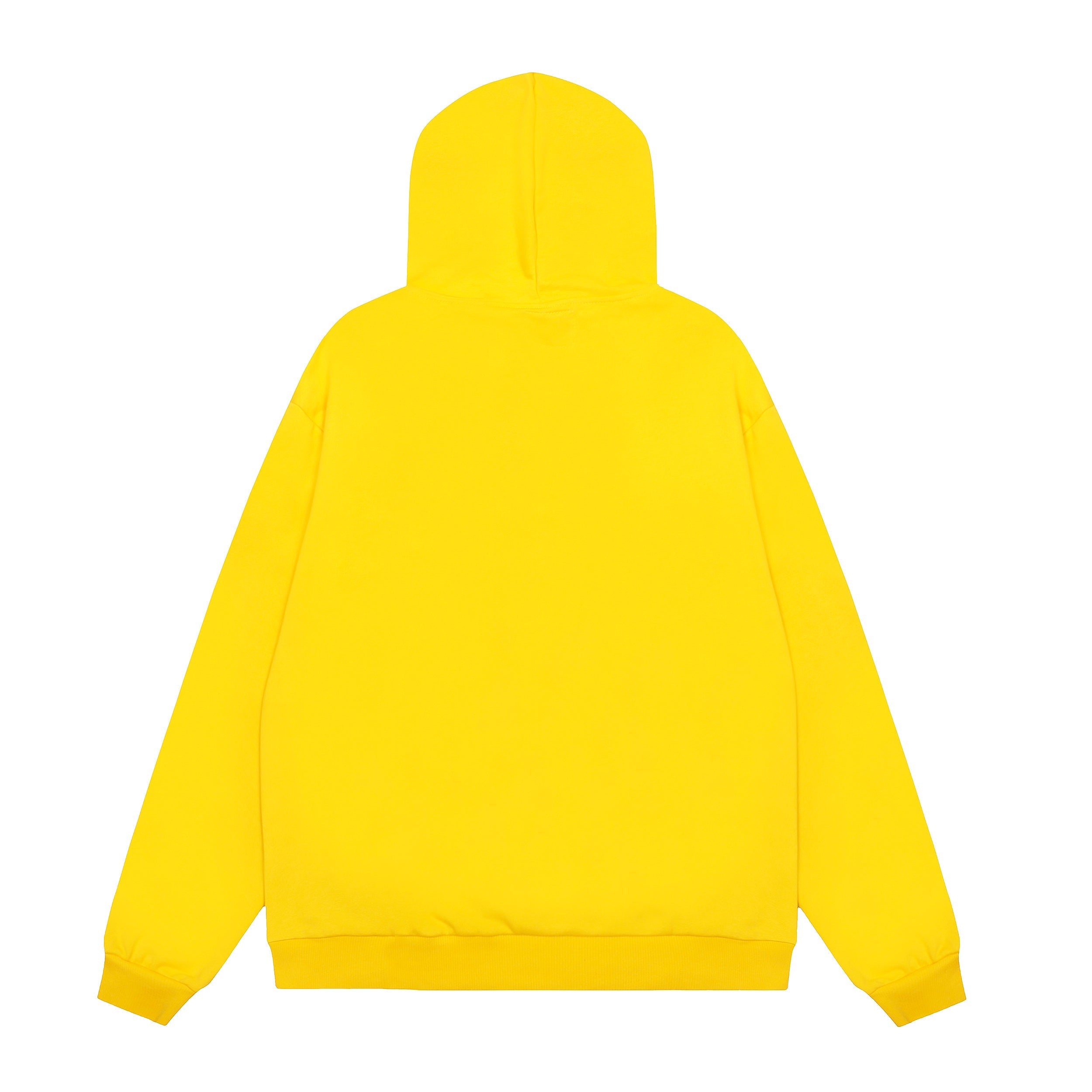 Sp5der Yellow Spider Web Hoodie Sweatpants Set