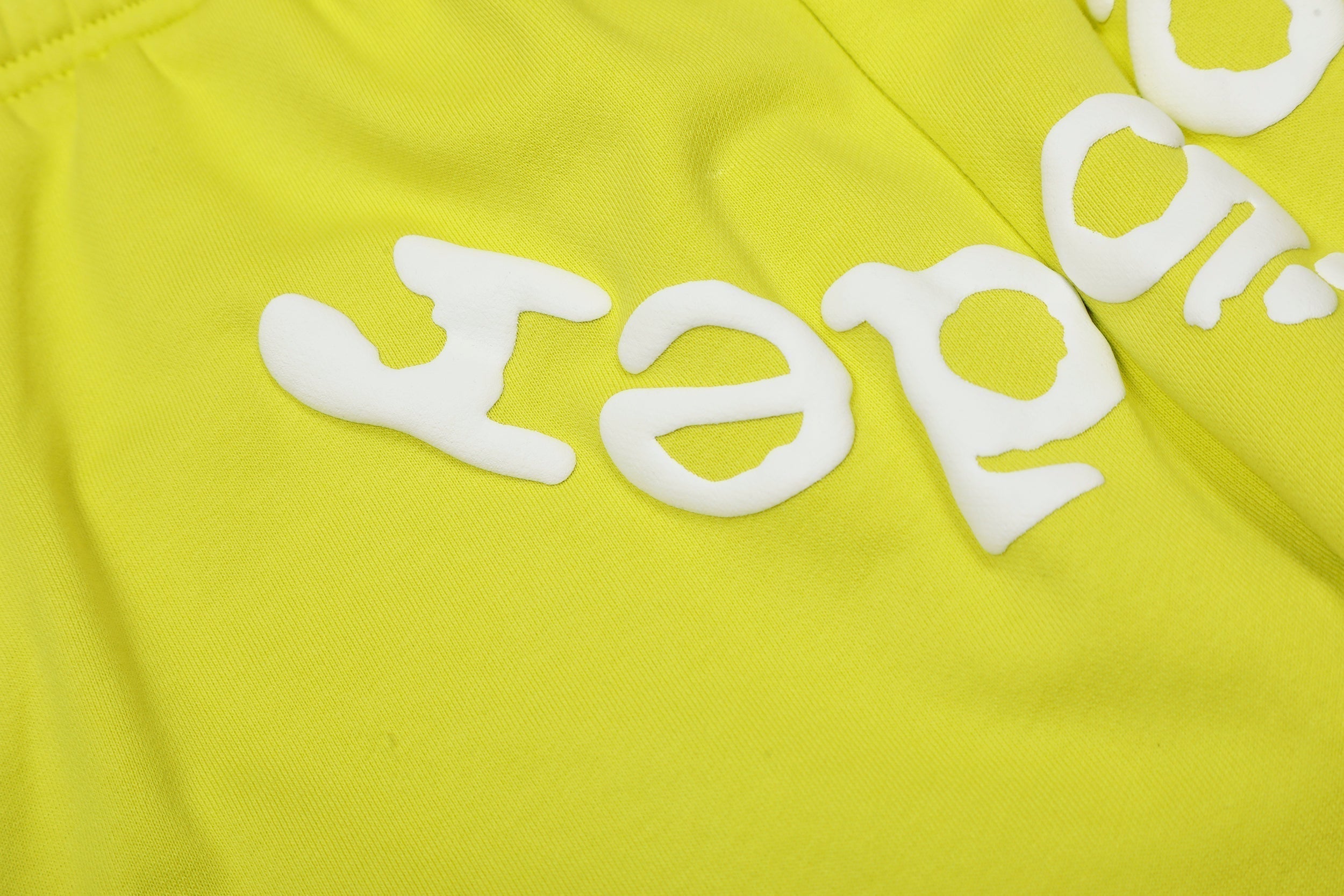 Sp5der Lime Gradient Spider Web Hoodie Sweatpants Set