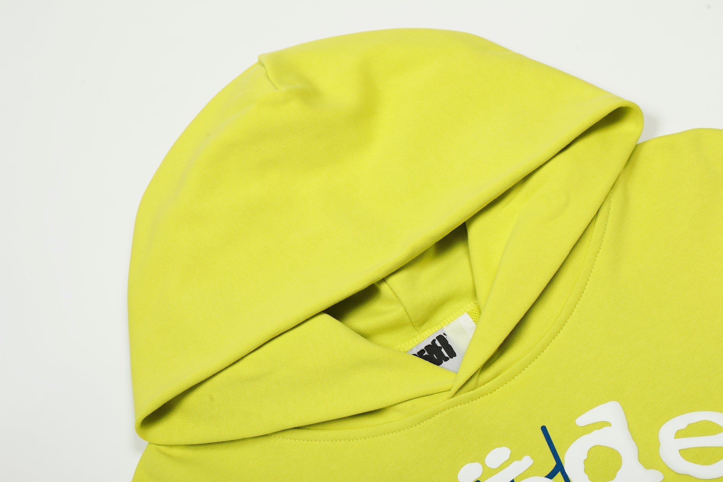 Sp5der Lime Gradient Spider Web Hoodie Sweatpants Set