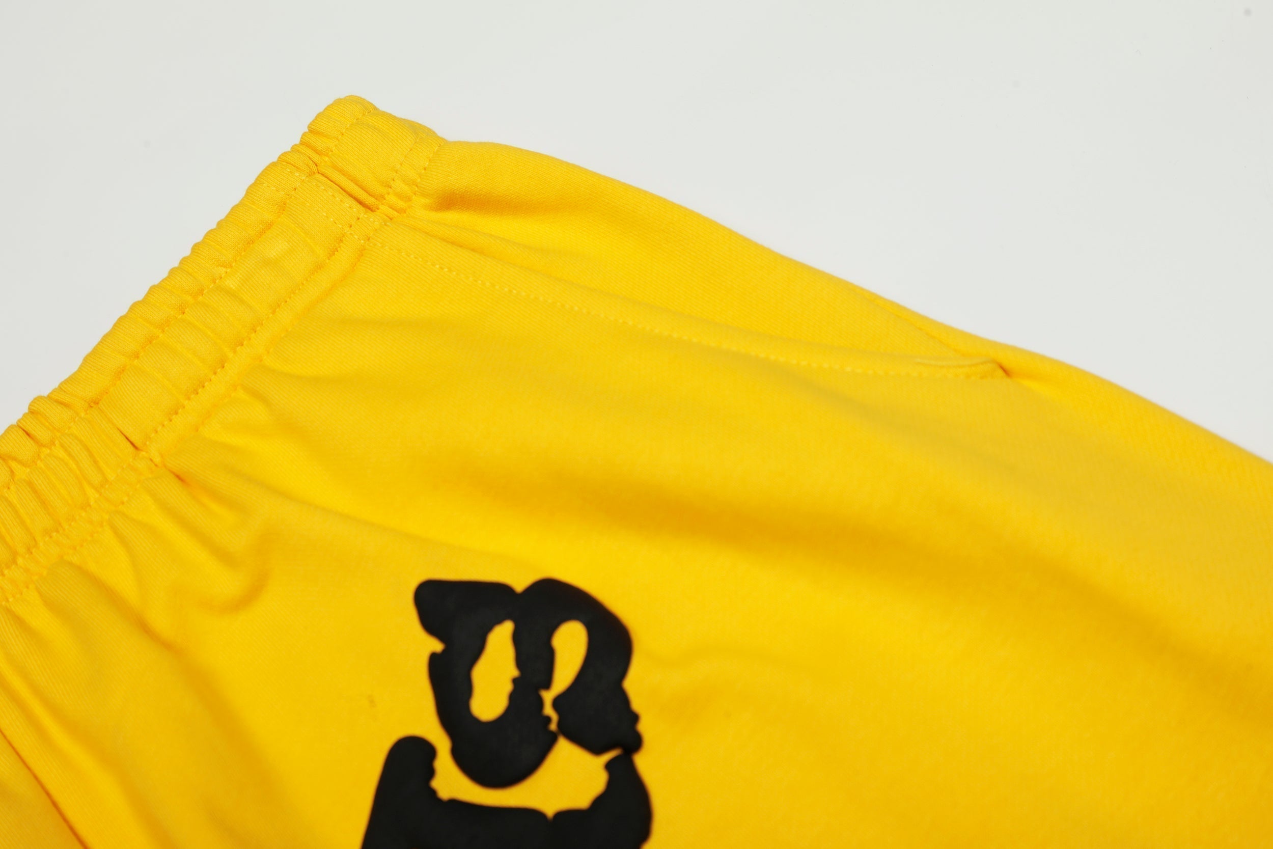 Sp5der Yellow Spider Web Hoodie Sweatpants Set