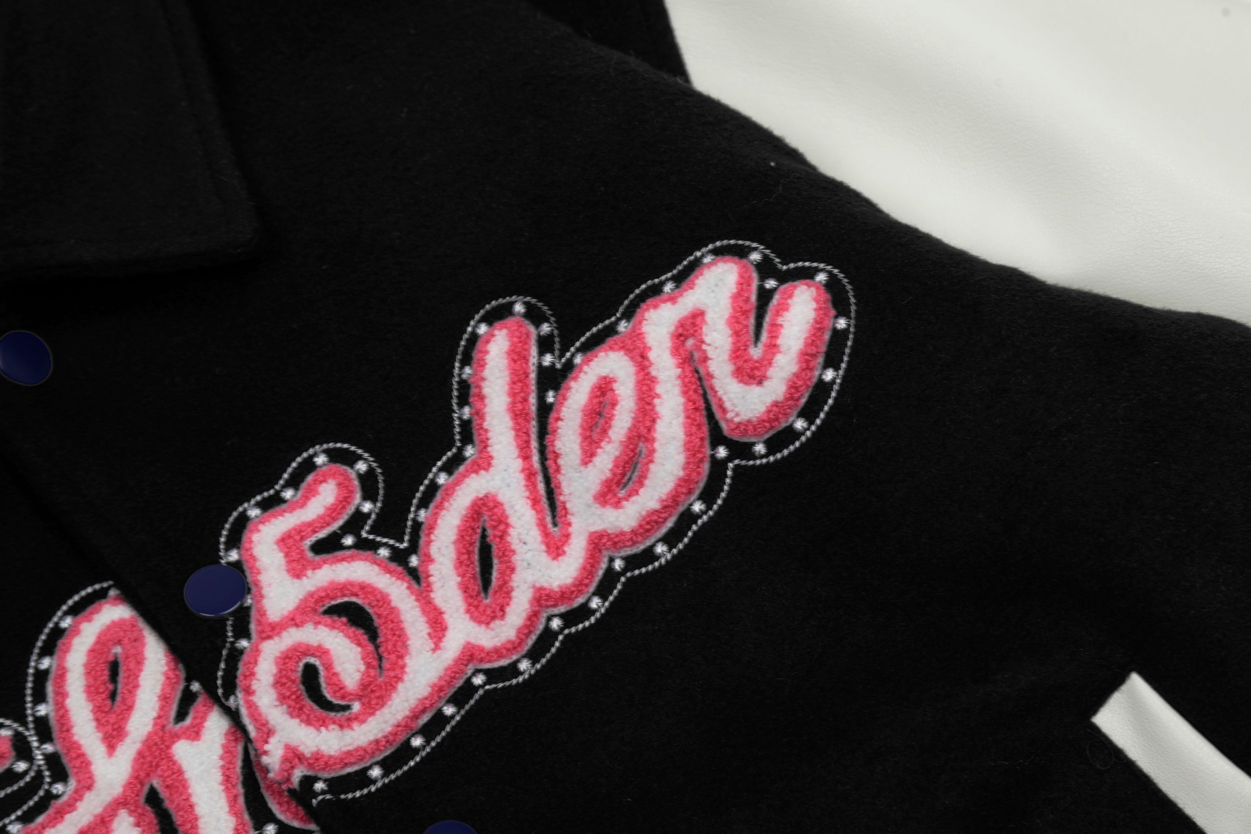 Sp5der Worldwide 5 Varsity Jacket