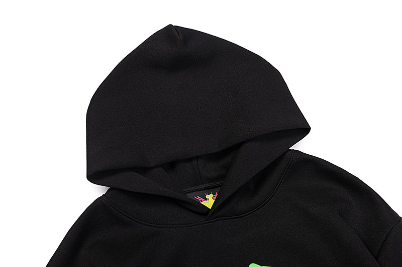 Sp5der 999 555 Portrait Graphic Pullover Hoodie
