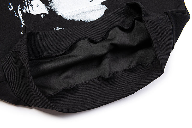 Sp5der 999 555 Portrait Graphic Pullover Hoodie