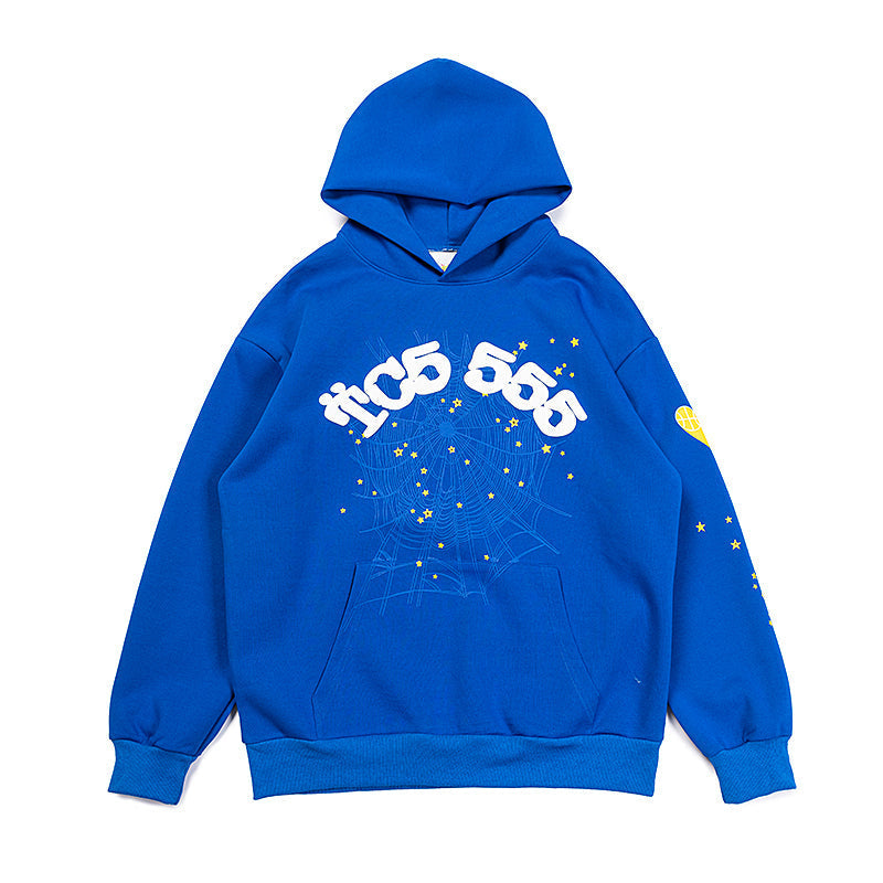 Sp5der 555 Spider Web Pullover Hoodie