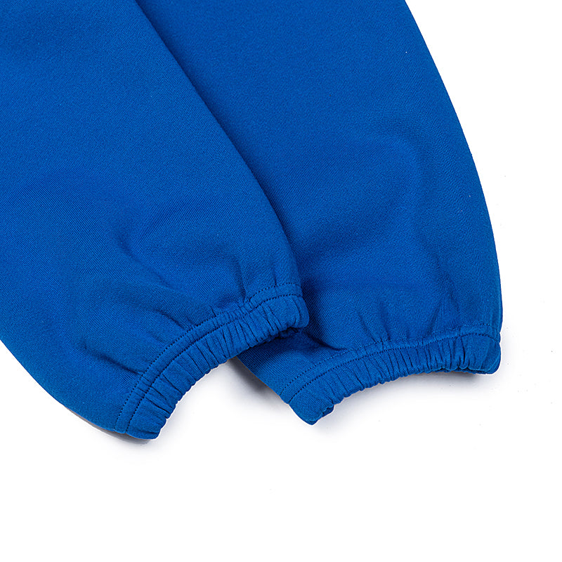 Sp5der Blue 555 Star Graphic Sweatpants