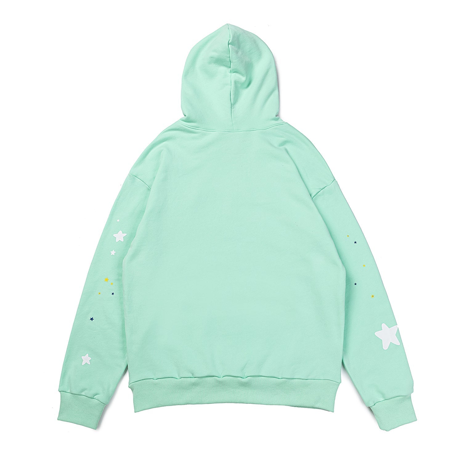 Sp5der Spider Web Star Puff Print Pullover Hoodie