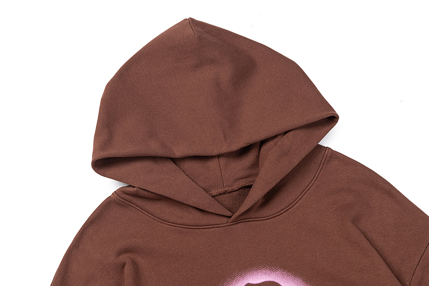 Sp5der Portrait Star Print Pullover Hoodie