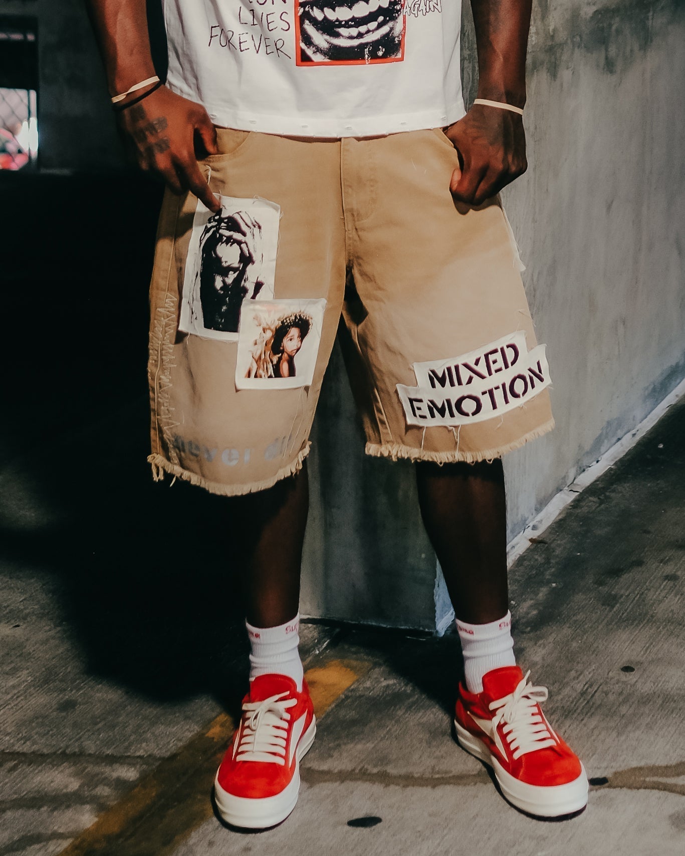 Mixed Emotion “Chaos” Carpenter Shorts