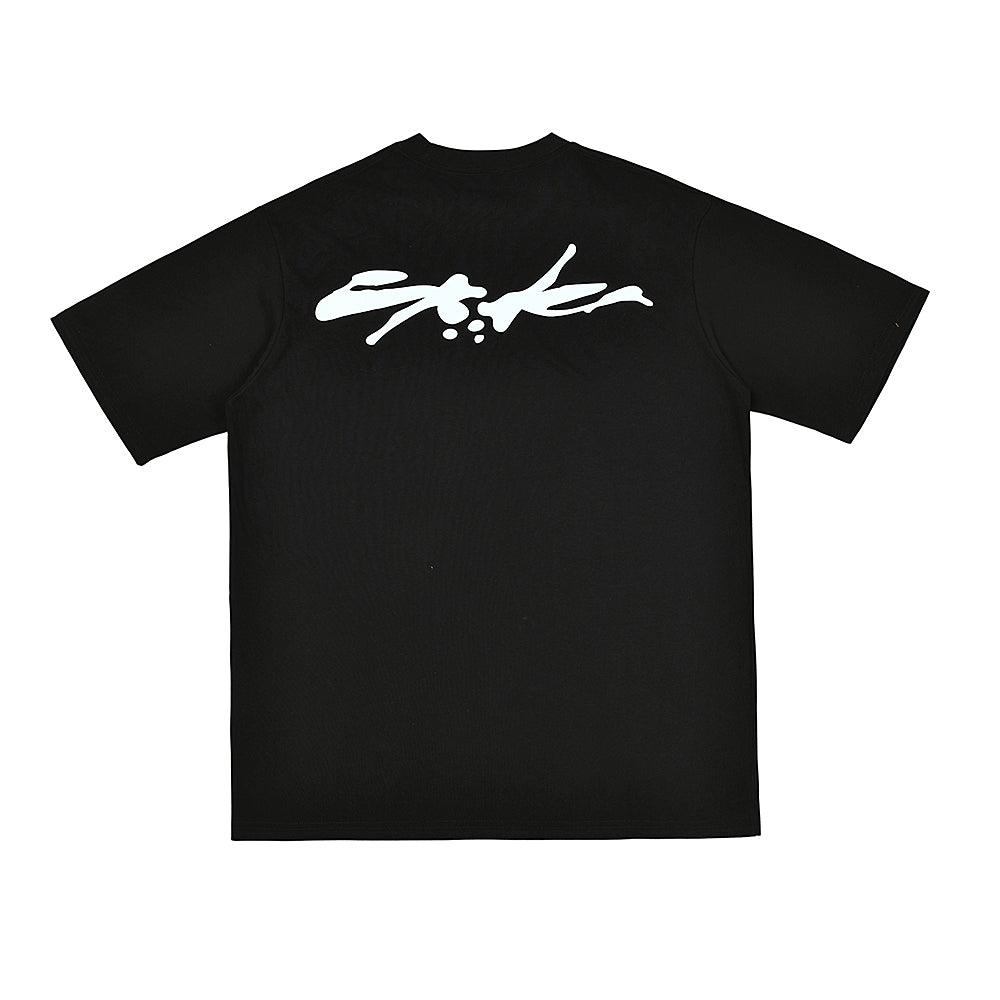 Sp5der Back Signature Graphic T‑Shirt