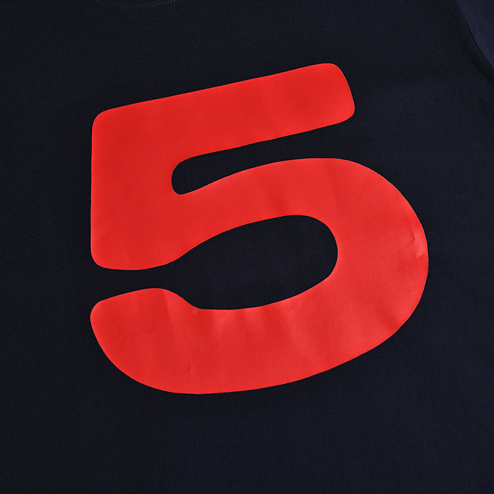 Sp5der Big Number 5 Graphic T‑Shirt