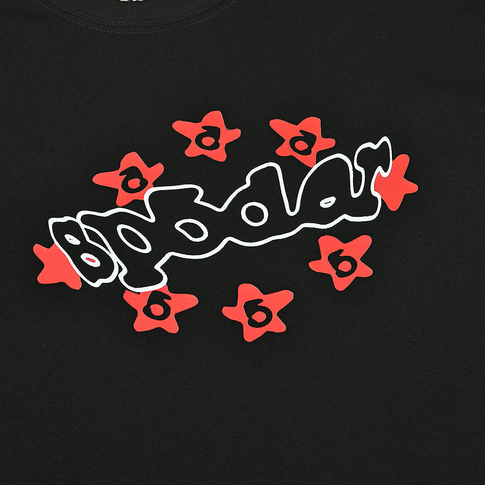 Sp5der Orange Surrounding Stars Logo T‑Shirt