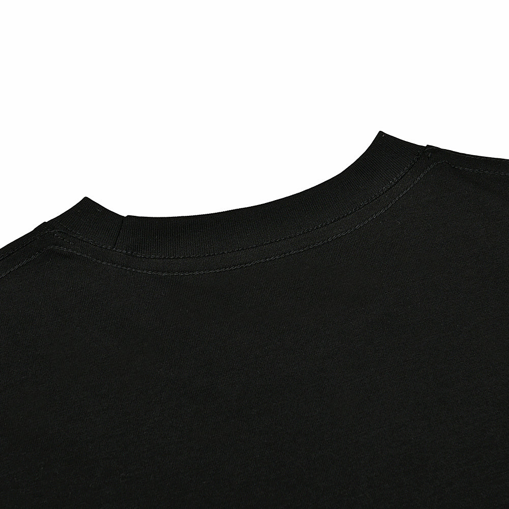 Sp5der Orange Surrounding Stars Logo T‑Shirt
