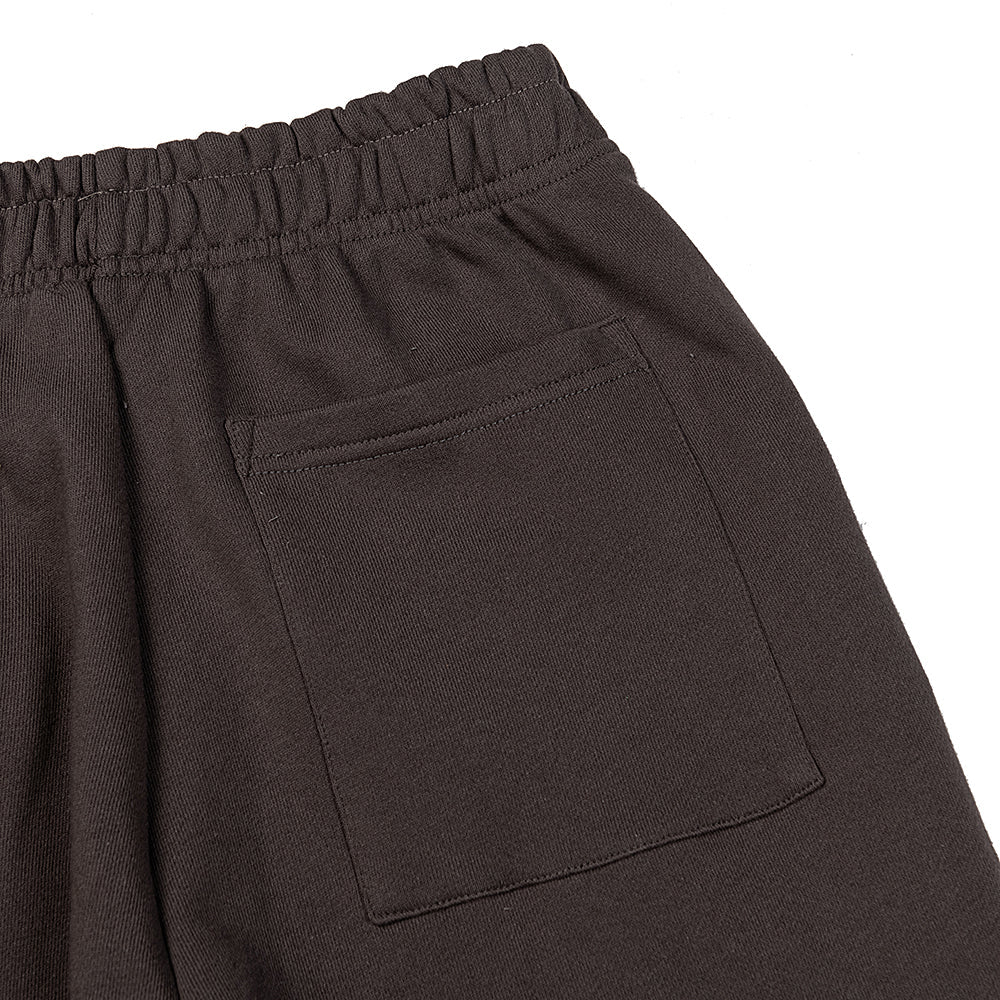 Sp5der Brown Neon Green Star Graphic Sweatpants