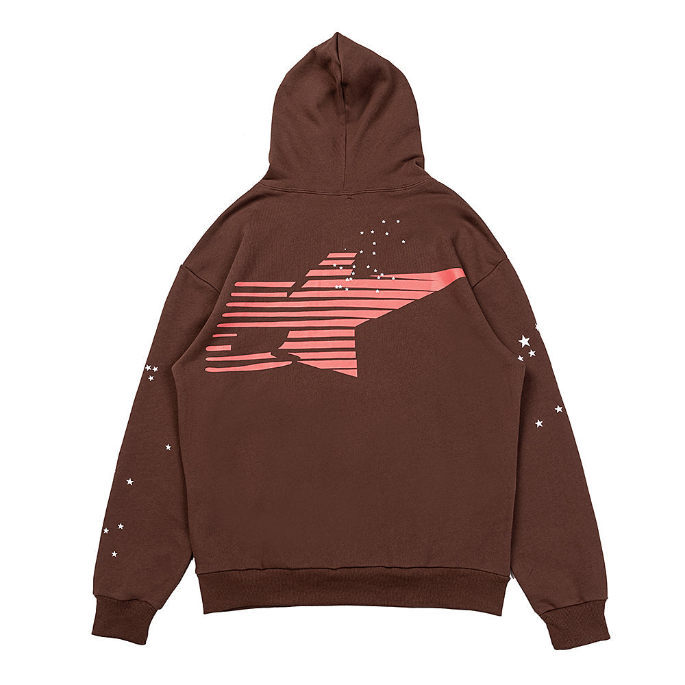 Sp5der Araignée Star Sleeve Pullover Hoodie