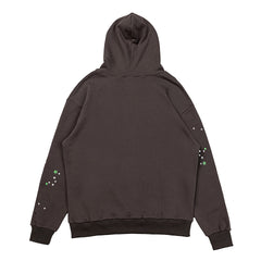 Sp5der Green Logo Spider Web Star Pullover Hoodie