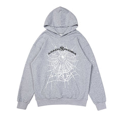 Sp5der Arachnophobia Spider Web Pullover Hoodie