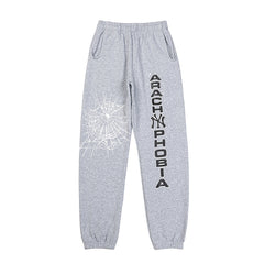 Sp5der Arachophobia Spider Web Graphic Sweatpants