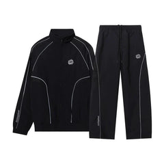 Broken Planet 3M Reflective Tracksuit Set - Black