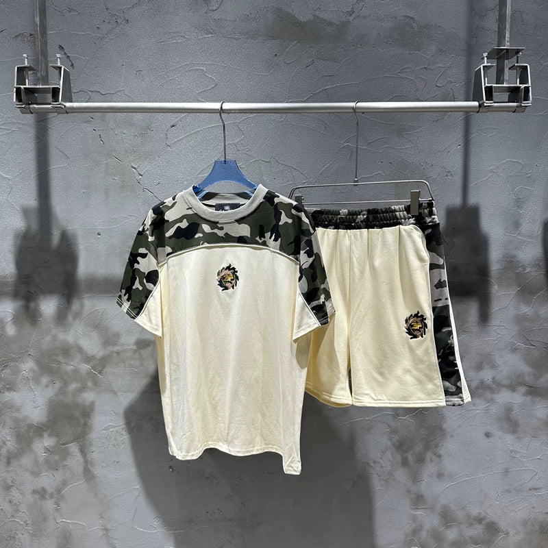 Broken Planet Camo Color Block Matct