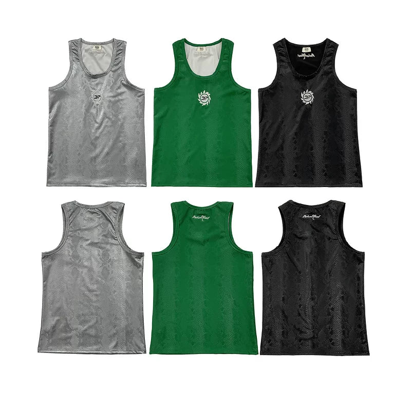 Broken Planet Snake Mesh Tank Top - 3 Colors Available