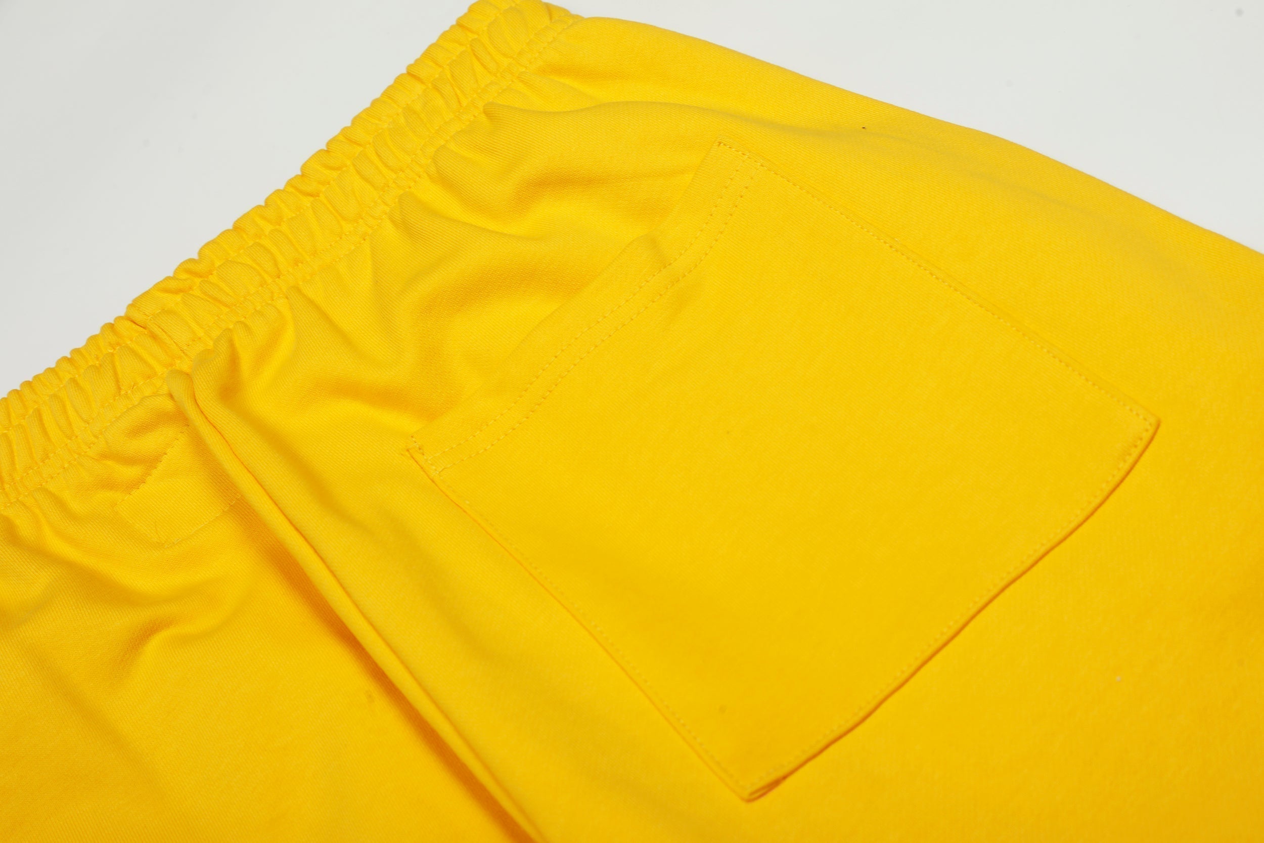 Sp5der Yellow Spider Web Hoodie Sweatpants Set
