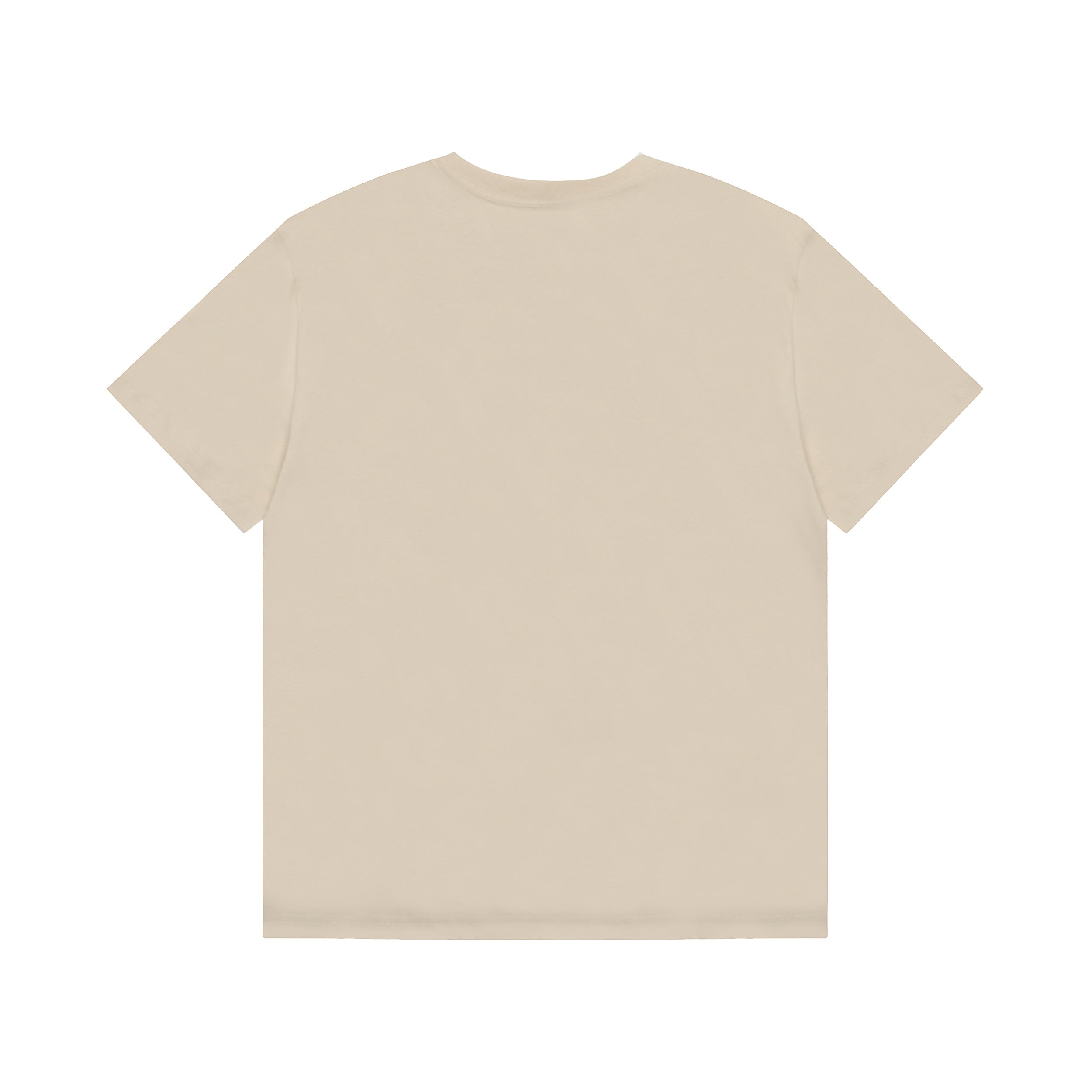 Sp5der Beige Red Spider Web Graphic T‑Shirt