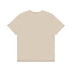 Sp5der Beige Red Spider Web Graphic T‑Shirt