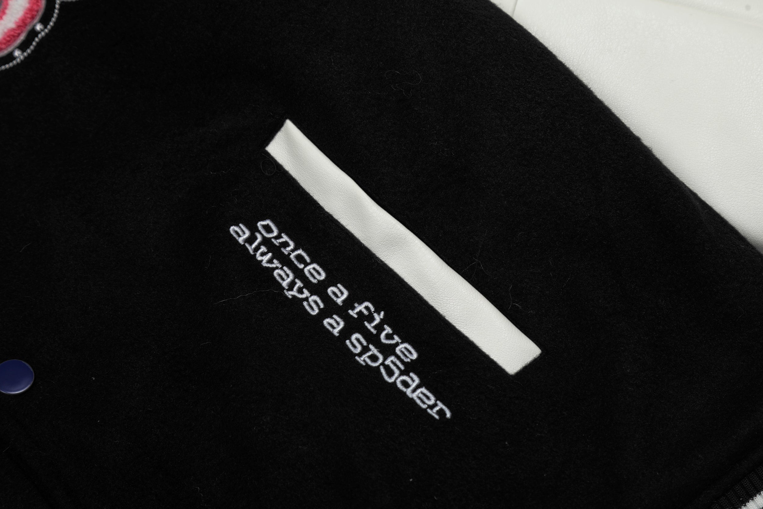 Sp5der Worldwide 5 Varsity Jacket