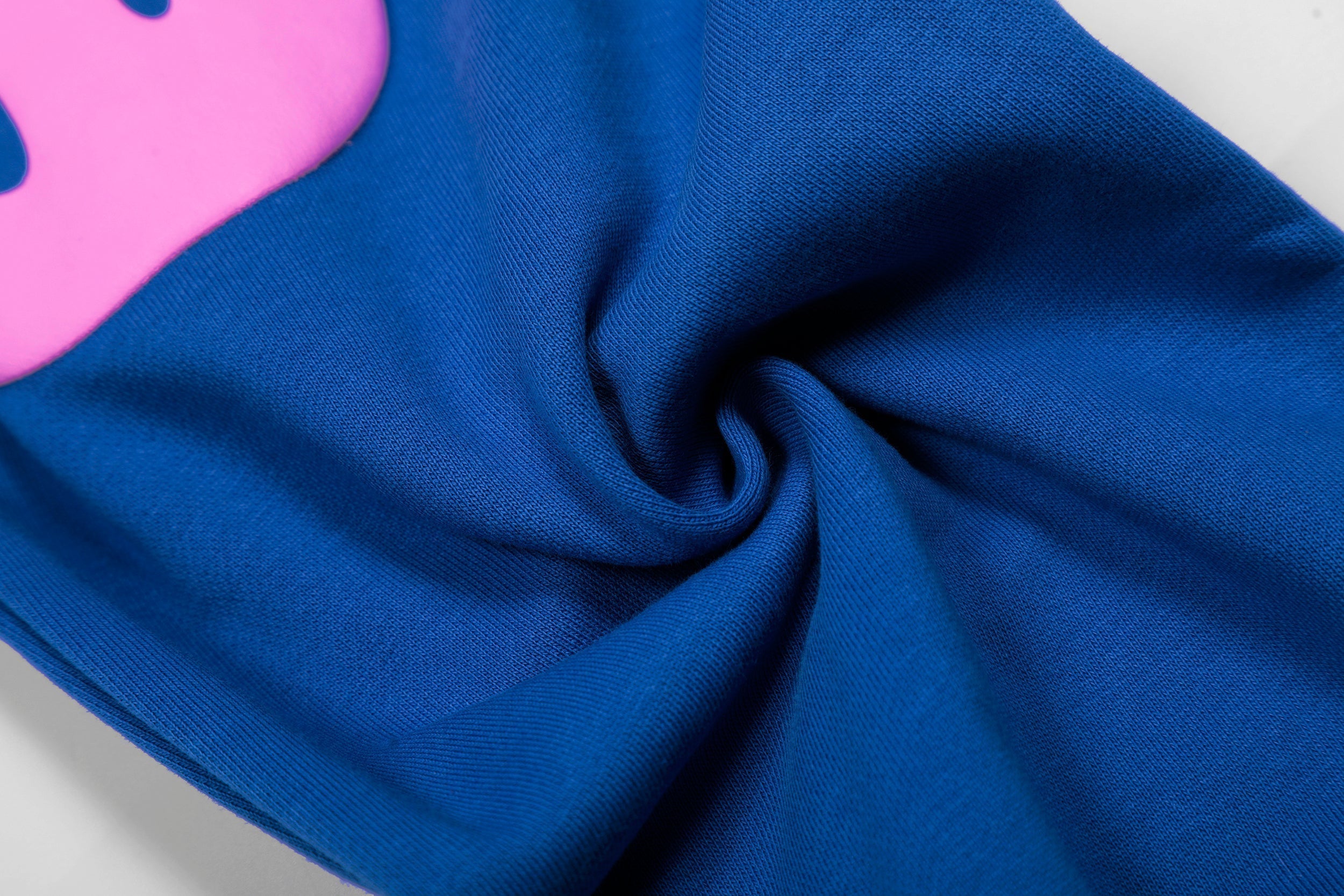 Sp5der Blue 555 Star Hoodie Sweatpants Set