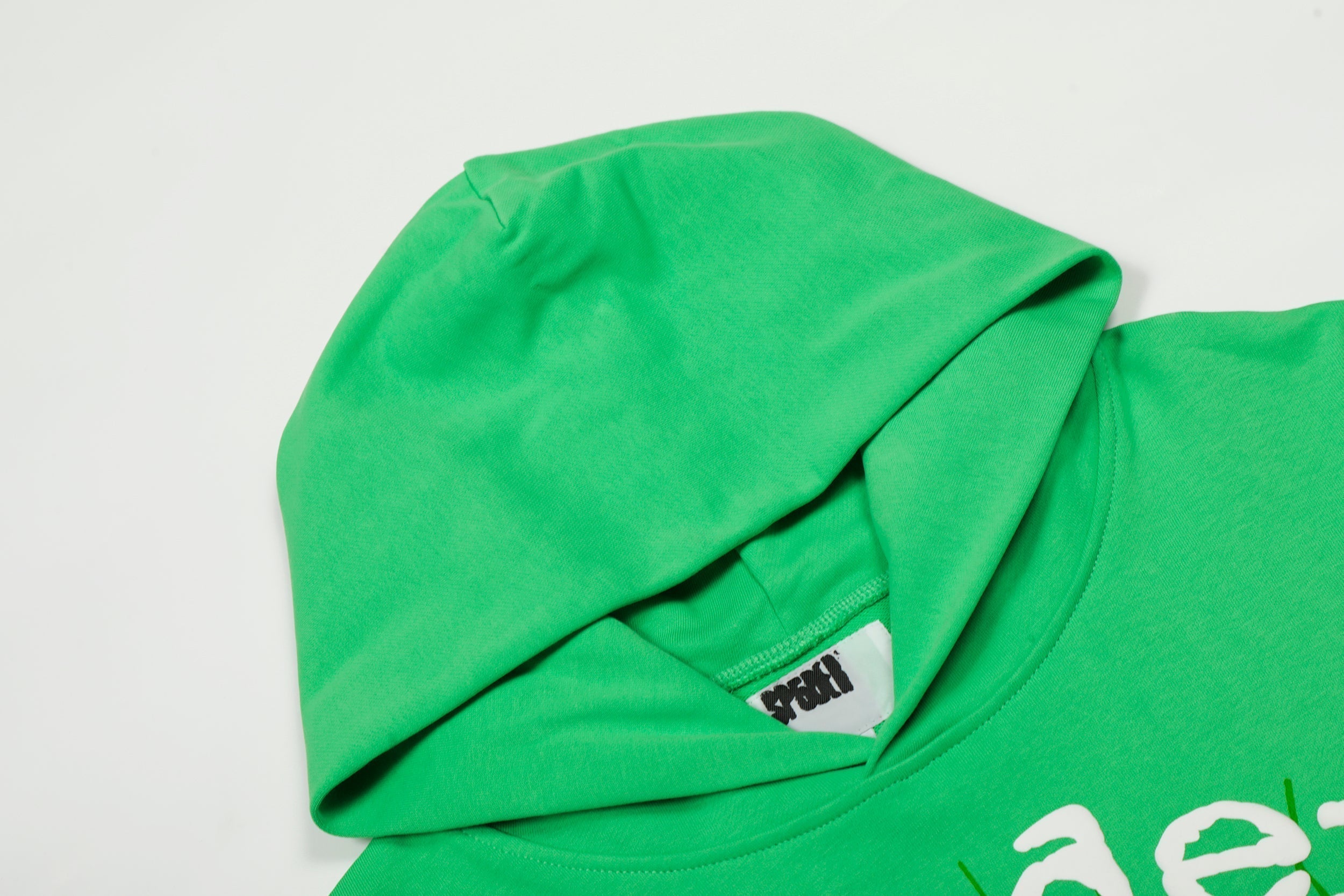 Sp5der Green Spider Web Hoodie Sweatpants Set