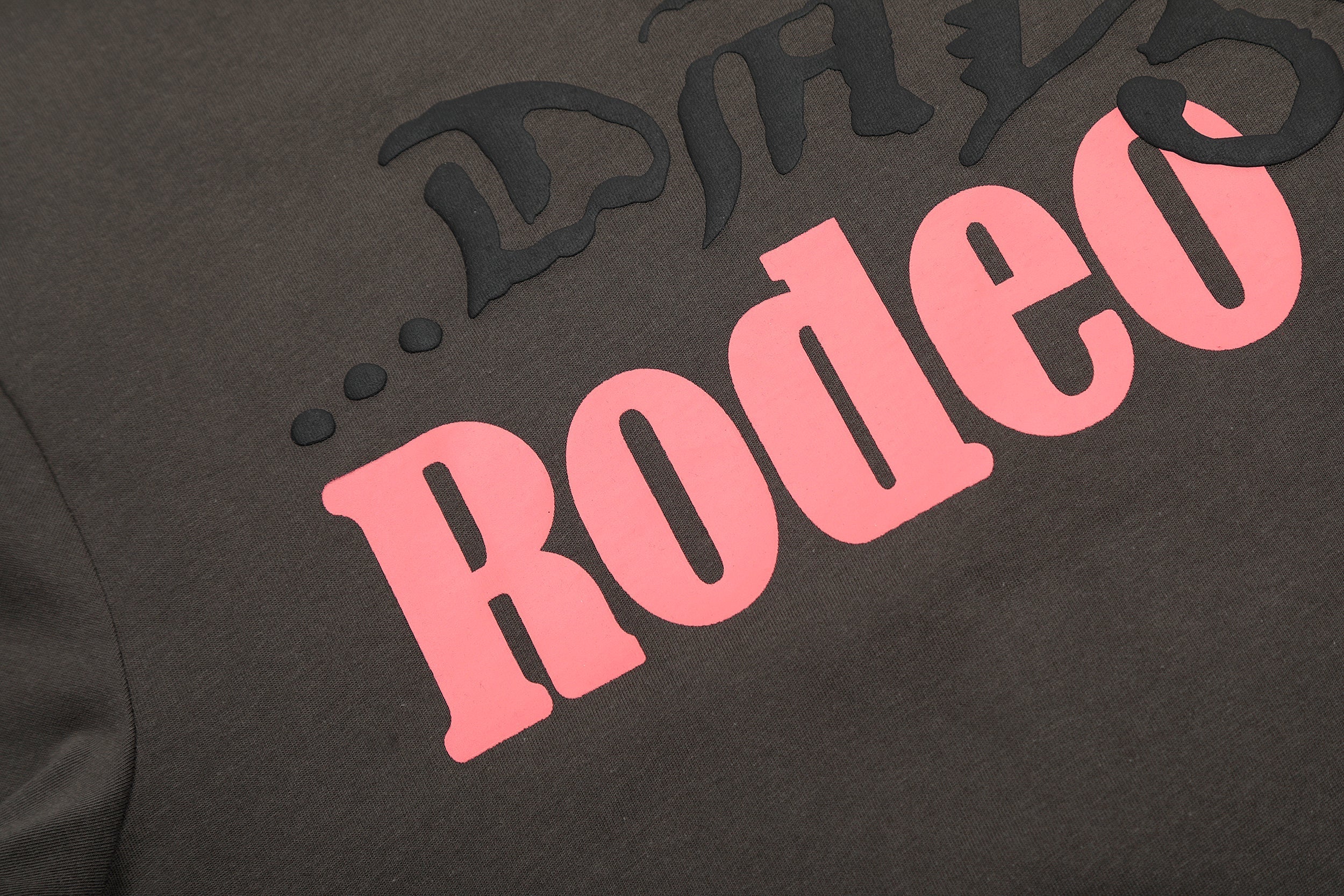 Rodeo Vintage Washed Text Graphic T‑Shirt